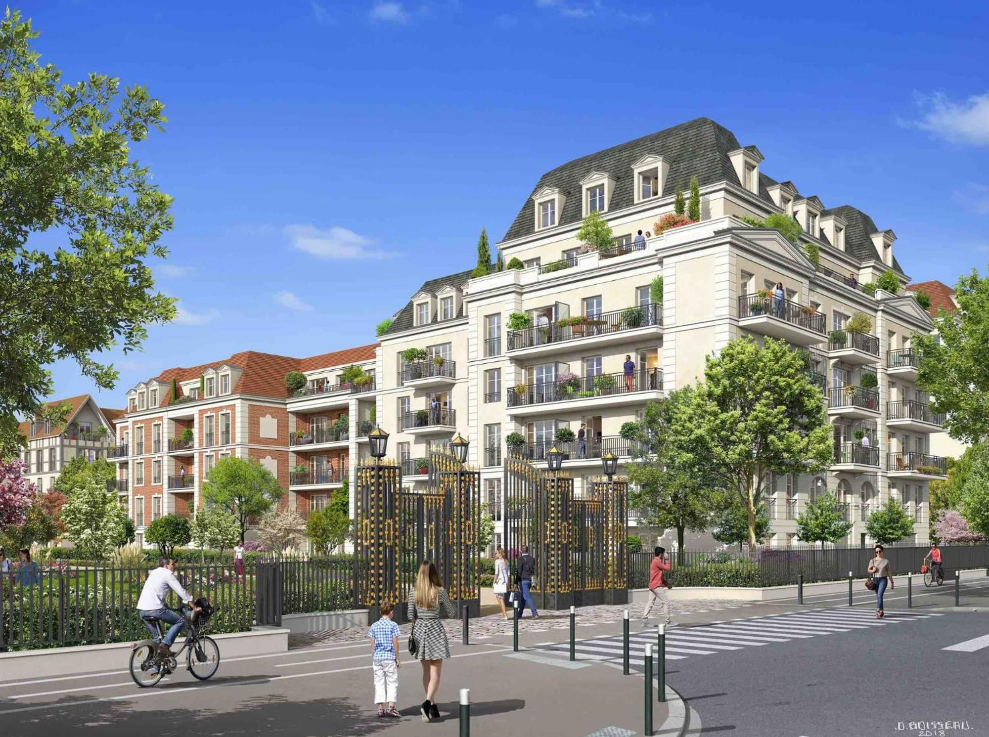 Les Residences De Djibril Le Blanc-Mesnil Buitenkant foto
